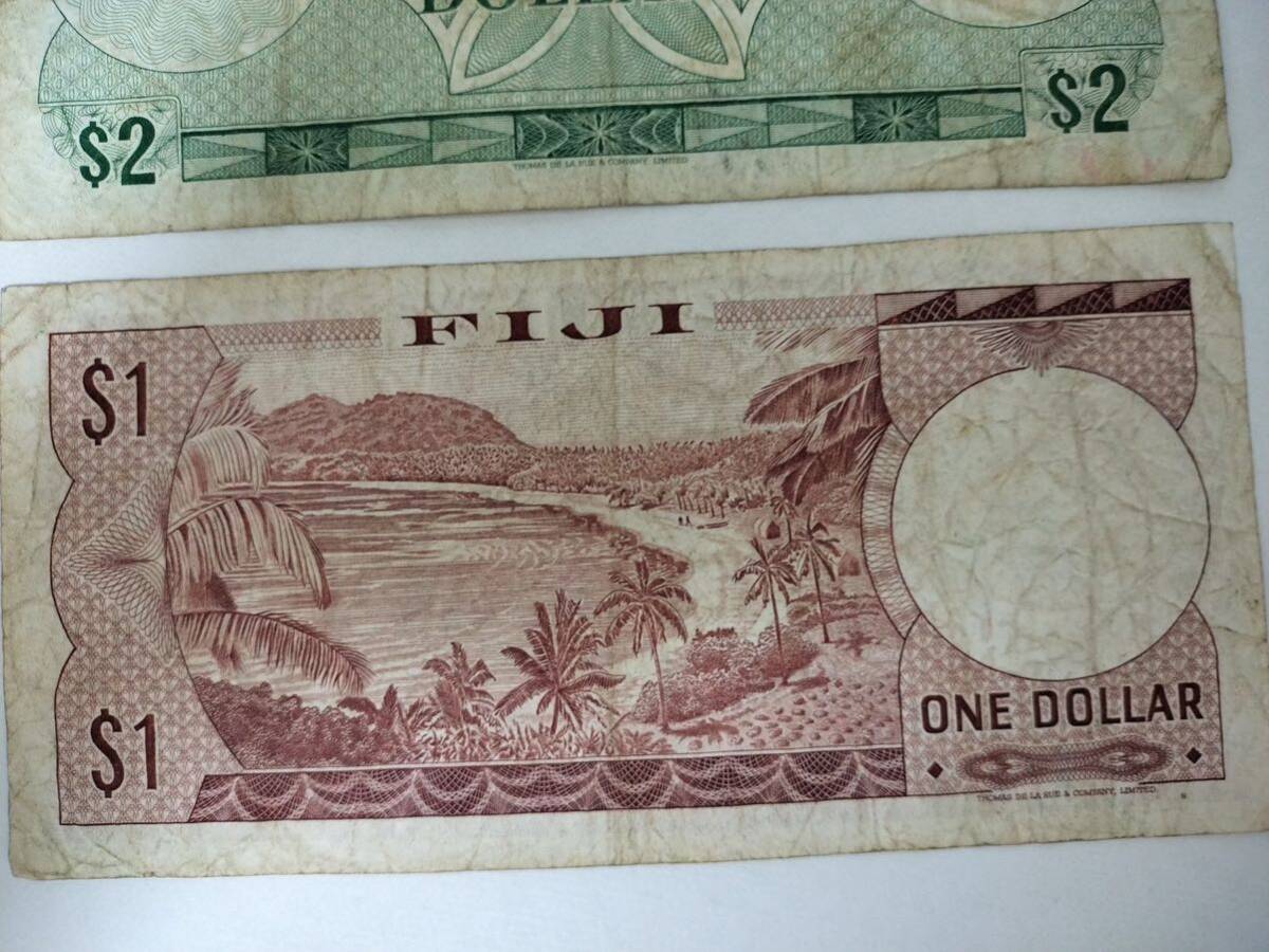 A 2622.fiji-2 kind Elizabeth 1974 year note old note 