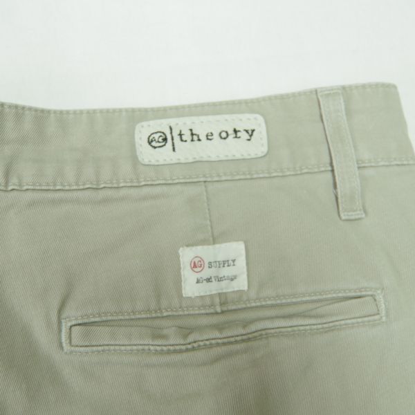 #01[ prompt decision ]* theory theory* pants bottoms beige size 26 #886356