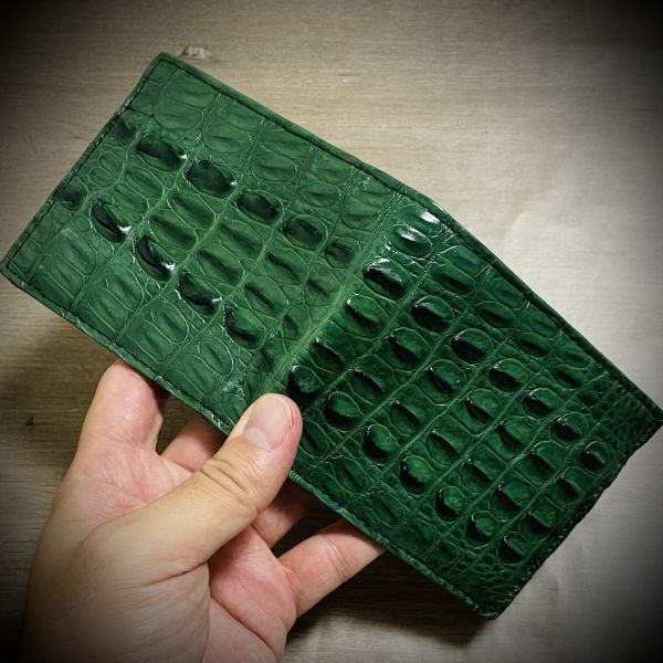 無双 クロコダイル メンズ財布 折財布 二つ折り ワニ 本革 本物 無双 クロコダイル メンズ財布 折財布 二つ折り ワニ 本革 本物