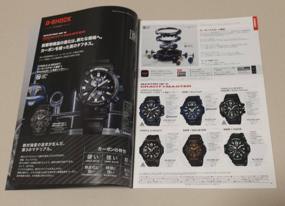 CASIO 腕時計カタログ　2019　Ｖｏ.1_画像2