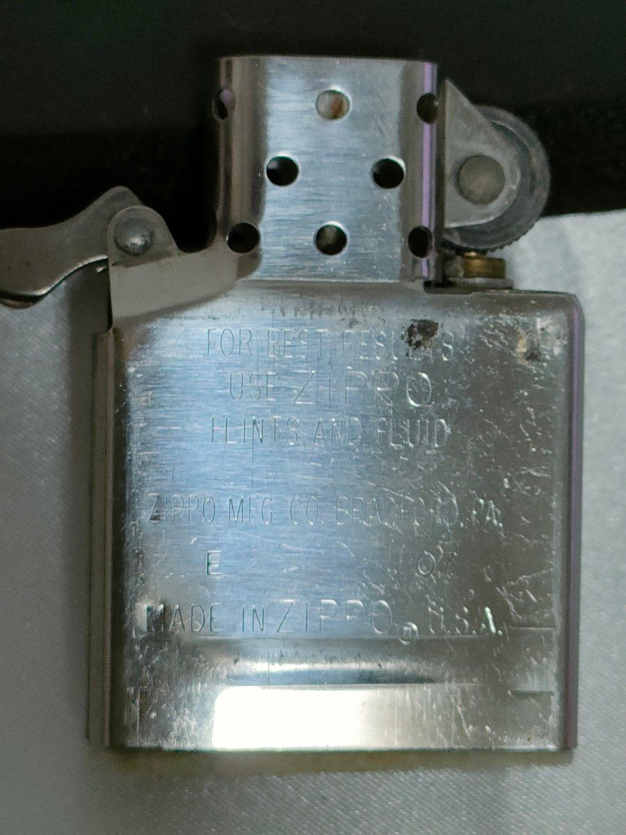 旧ボトム刻印アーマーケース Armor Zippo 数字柄G 06 2006年製 旧ボトム刻印アーマーケース Armor Zippo 数字柄G 06 2006年製