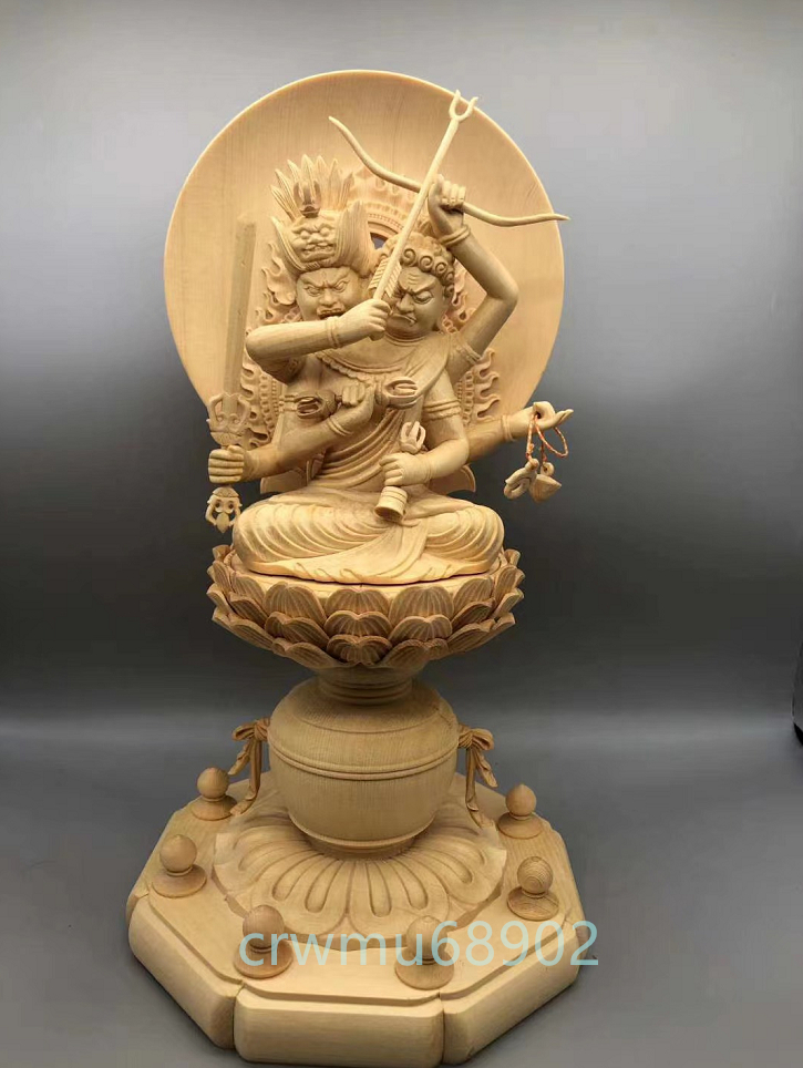 新作 総檜材 仏教工芸品 木彫仏教 精密彫刻 極上品 仏師で仕上げ 新作 総檜材 仏教工芸品 木彫仏教 精密彫刻 極上品 仏師で仕上げ