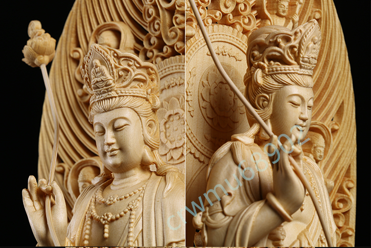 最新作 仏教工芸品 木彫仏教 精密彫刻 仏師で仕上げ品 総檜材 最新作 仏教工芸品 木彫仏教 精密彫刻 仏師で仕上げ品 総檜材