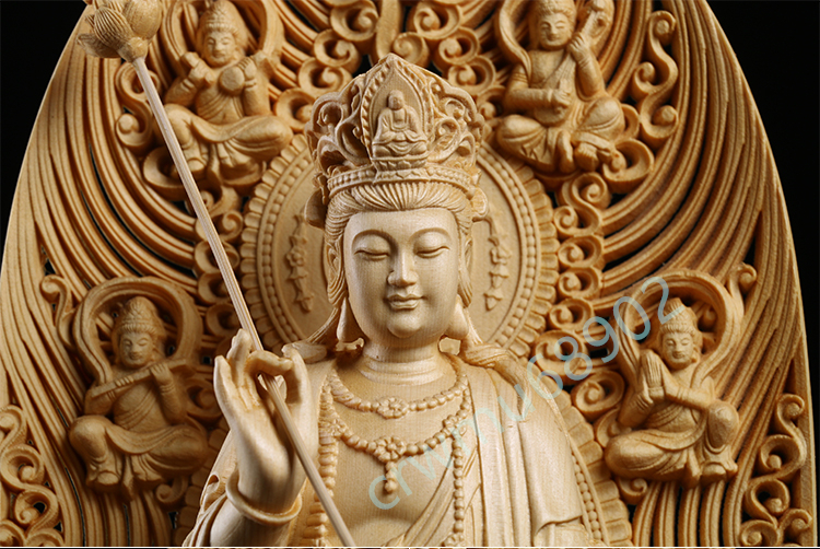 最新作 仏教工芸品 木彫仏教 精密彫刻 仏師で仕上げ品 総檜材 最新作 仏教工芸品 木彫仏教 精密彫刻 仏師で仕上げ品 総檜材