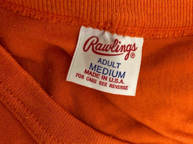 2024-25 秋冬新作 90s ヴィンテージ USA製 Rawlings NFL Denver Broncos #7 Tシャツ