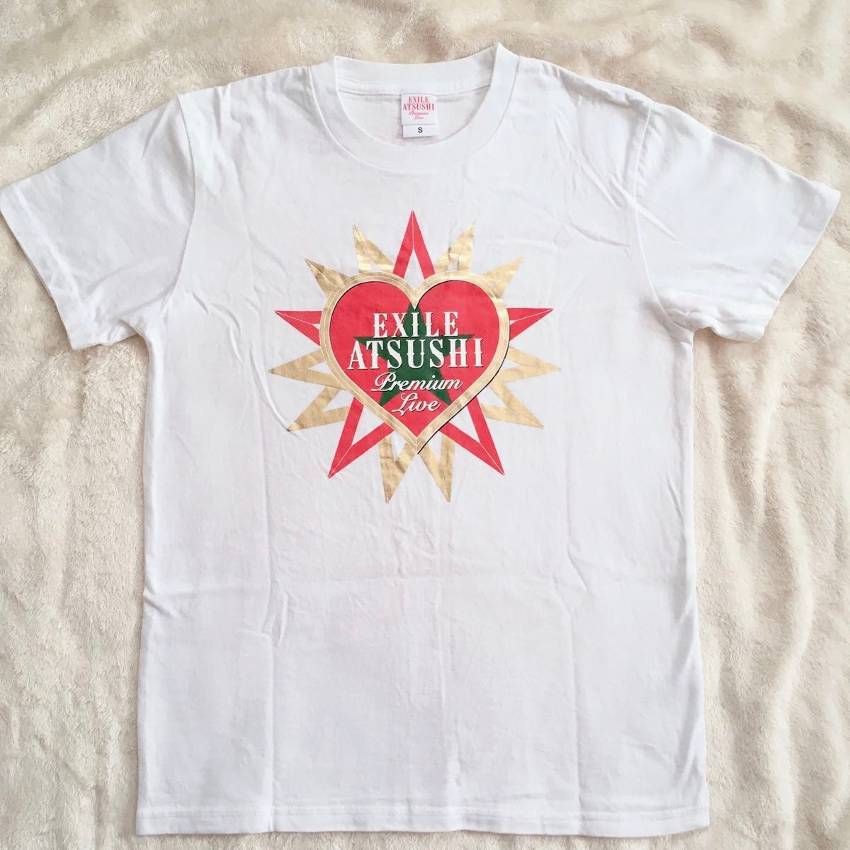 EXILE ATSUSHI premium Live 2018 ツアーTシャツ ホワイト S EXILE ATSUSHI premium Live 2018 ツアーTシャツ ホワイト S