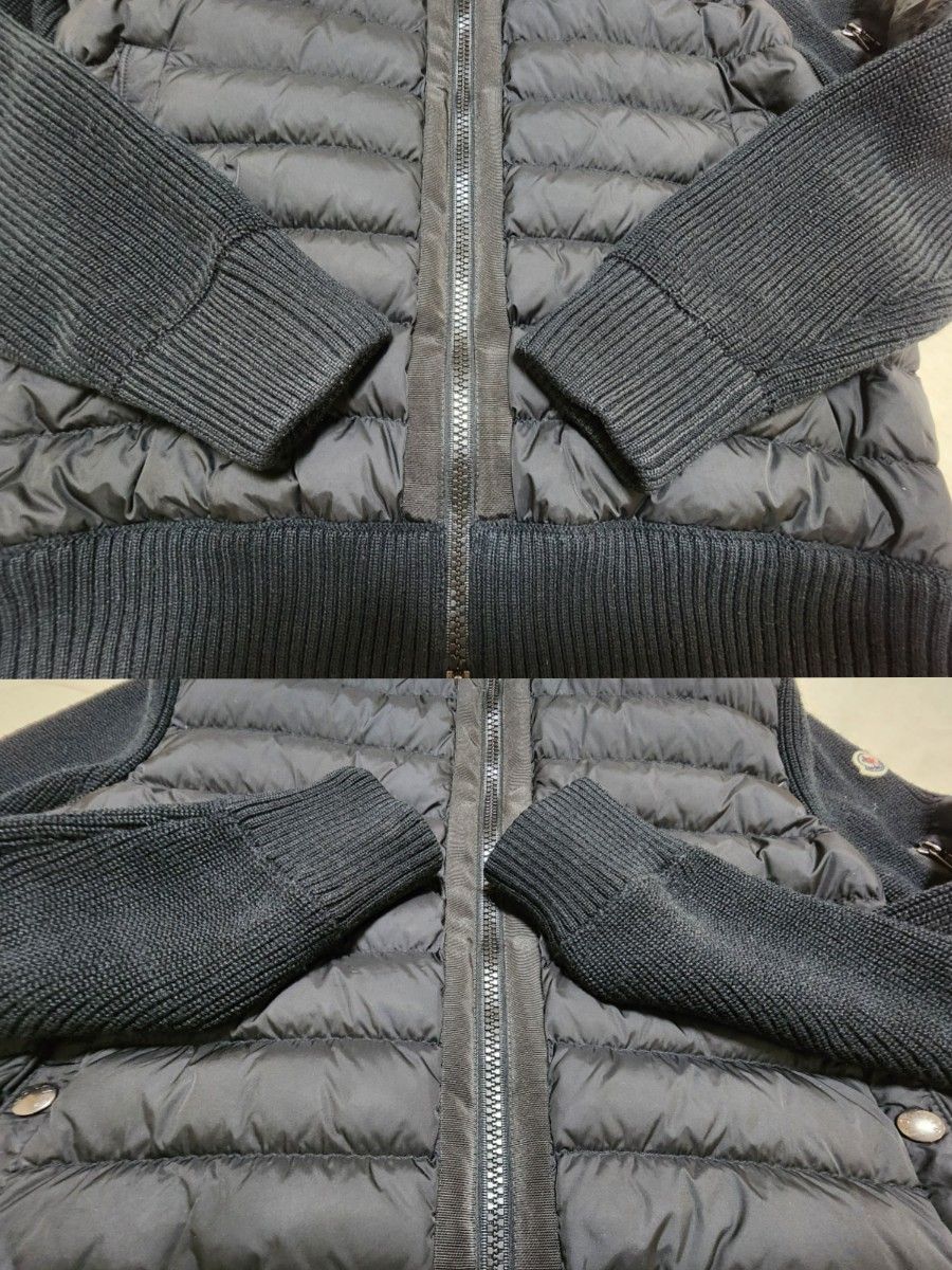 高年式 2022AW】 MONCLER モンクレール ハイブリッドダウン 高年式 2022AW】 MONCLER モンクレール ハイブリッドダウン