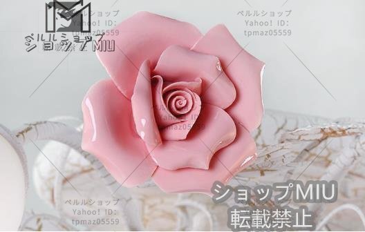 美品登場☆高品質 可愛いアンティーク調・薔薇シャンデリア 天井 美品登場☆高品質 可愛いアンティーク調・薔薇シャンデリア 天井