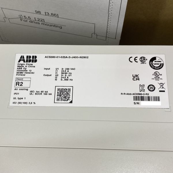 Yahoo!オークション - 未使用 ABB社製 ACS580-01-025A-2 Yahoo!オークション - 未使用 ABB社製 ACS580-01-025A-2