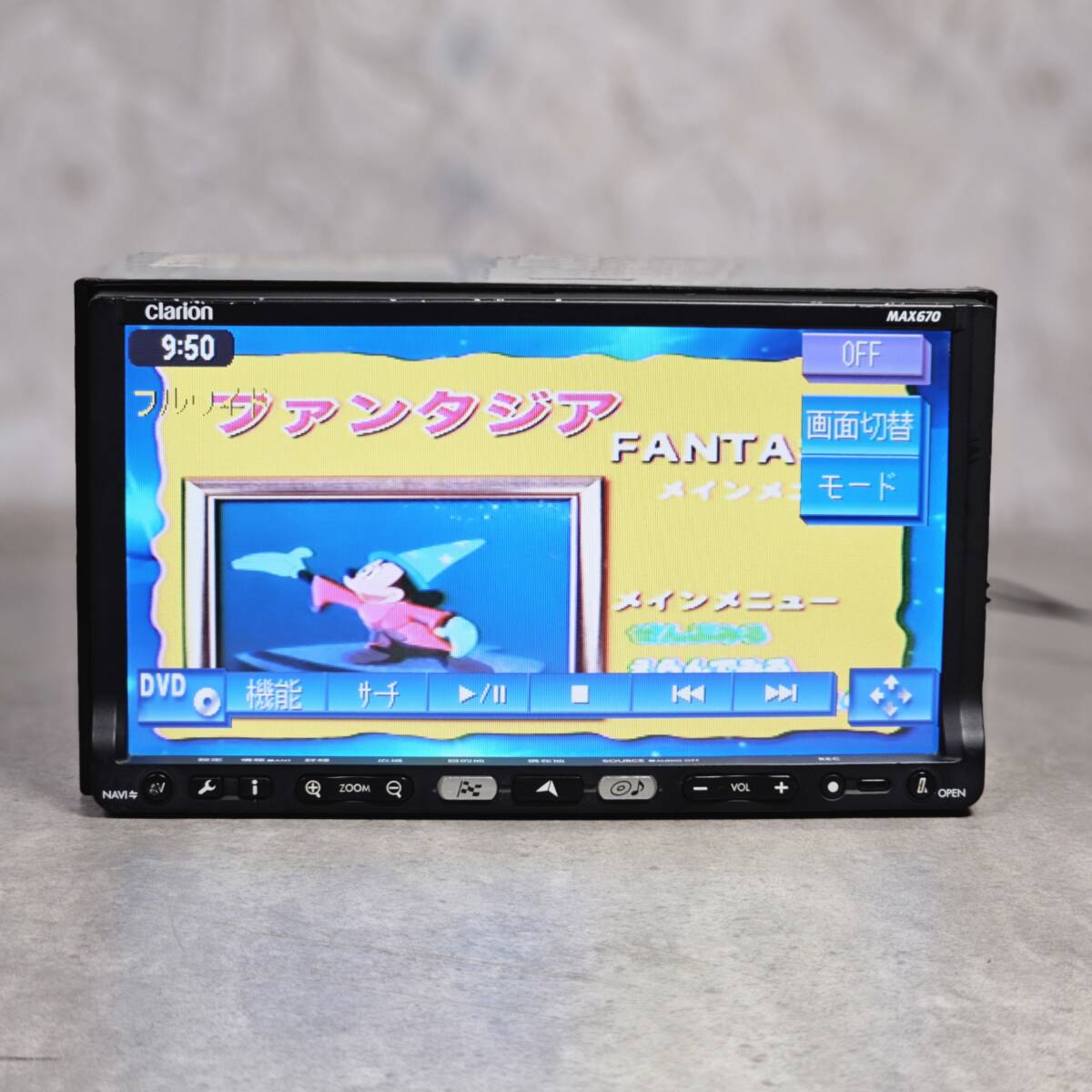 ☆B28604☆動作確認済☆マツダ純正クラリオン C9CC V6 650 ☆B28604☆動作確認済☆マツダ純正クラリオン C9CC V6 650