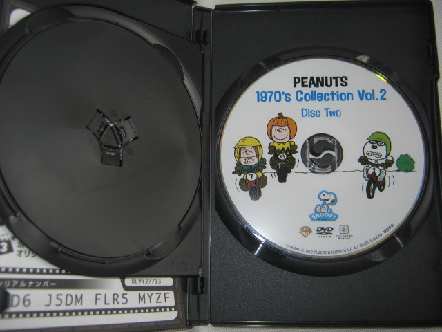 ★中古品 SNOOPY Reunion スヌーピー誕生 Peanuts 1970's Collection Vol.2 スヌーピー1970年代コレクション Vol.2 2枚組 DVD 2点セット★_画像9