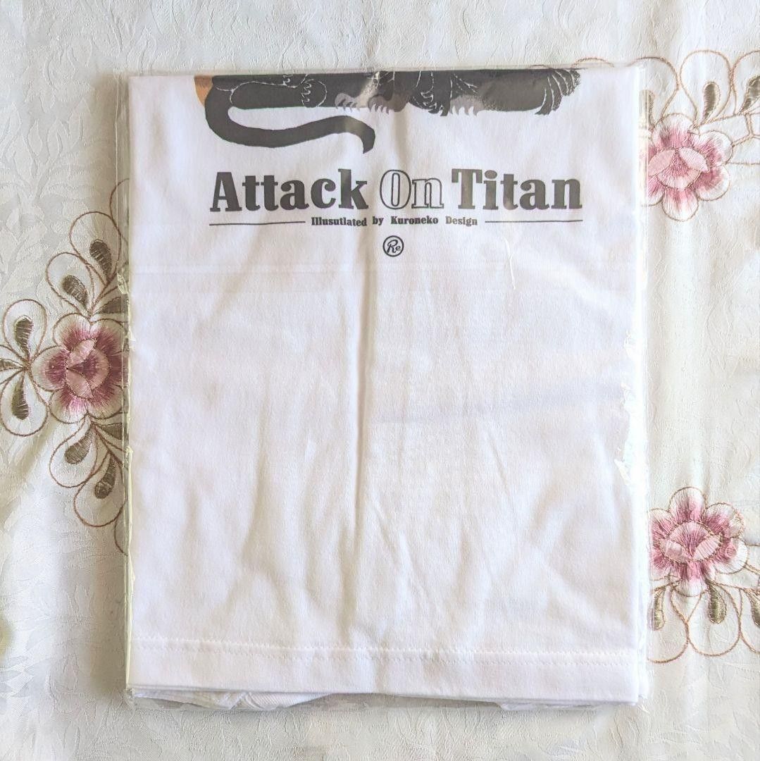 新品 進撃の巨人 エレン猫&ミカサ猫&アルミン猫 Tシャツ XL 黒 新品 進撃の巨人 エレン猫&ミカサ猫&アルミン猫 Tシャツ XL 黒