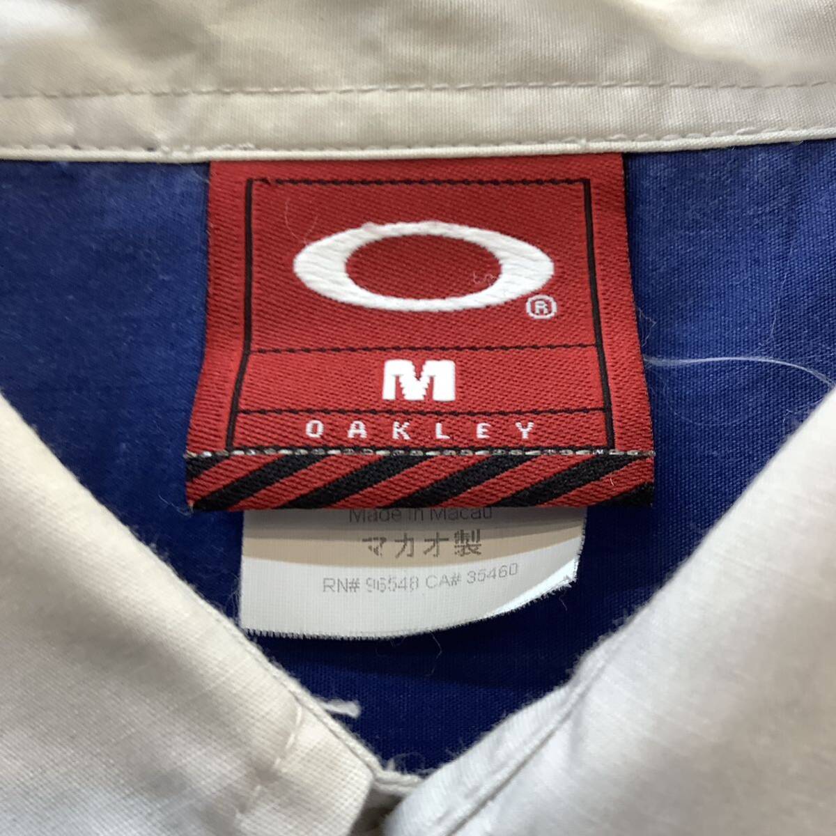 OAKLEY オークリー 90s 00s 赤タグ 半袖シャツ size M 古着 OAKLEY オークリー 90s 00s 赤タグ 半袖シャツ size M 古着