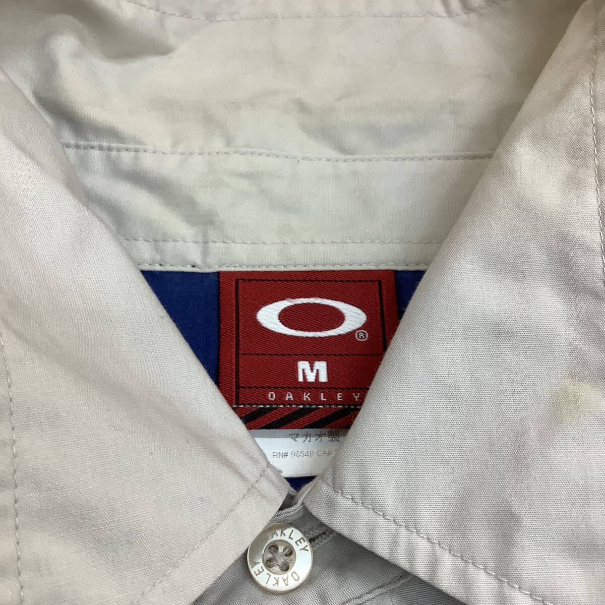 OAKLEY オークリー 90s 00s 赤タグ 半袖シャツ size M 古着 OAKLEY オークリー 90s 00s 赤タグ 半袖シャツ size M 古着