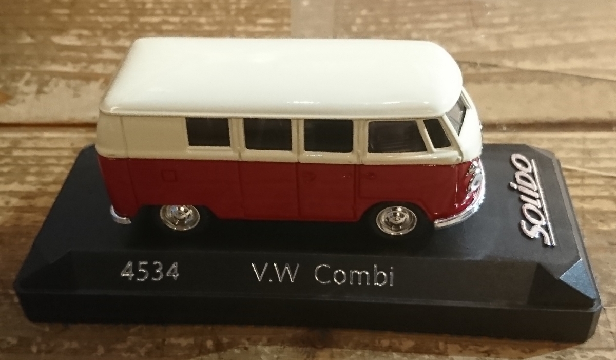 solido vw type 2 mini car ソリド ミニカー ワーゲン タイプ バス_画像2