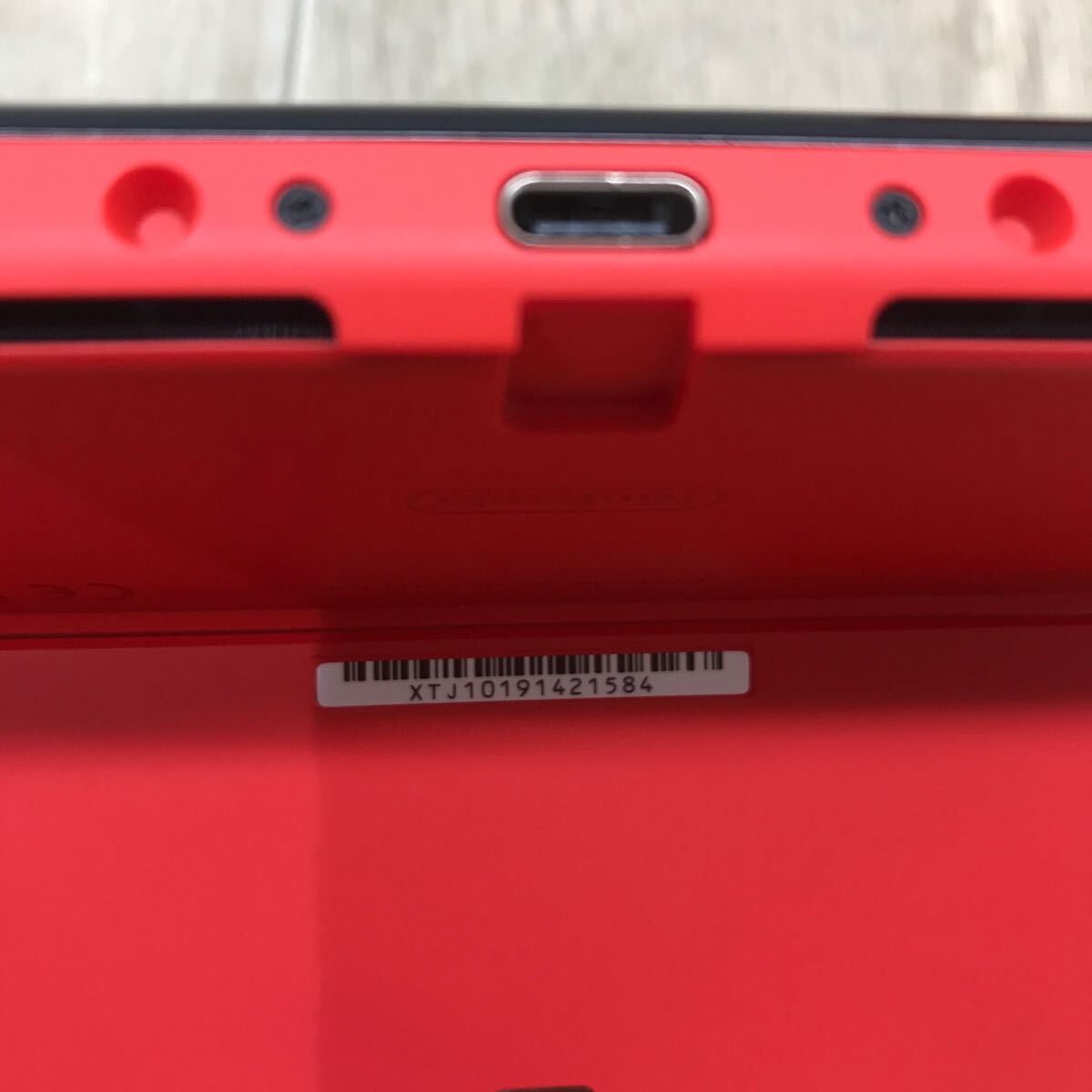 070 A [ secondhand goods ] Nintendo Switch body have machine EL model Mario red nintendo Nintendo switch [ operation verification * the first period . settled ]