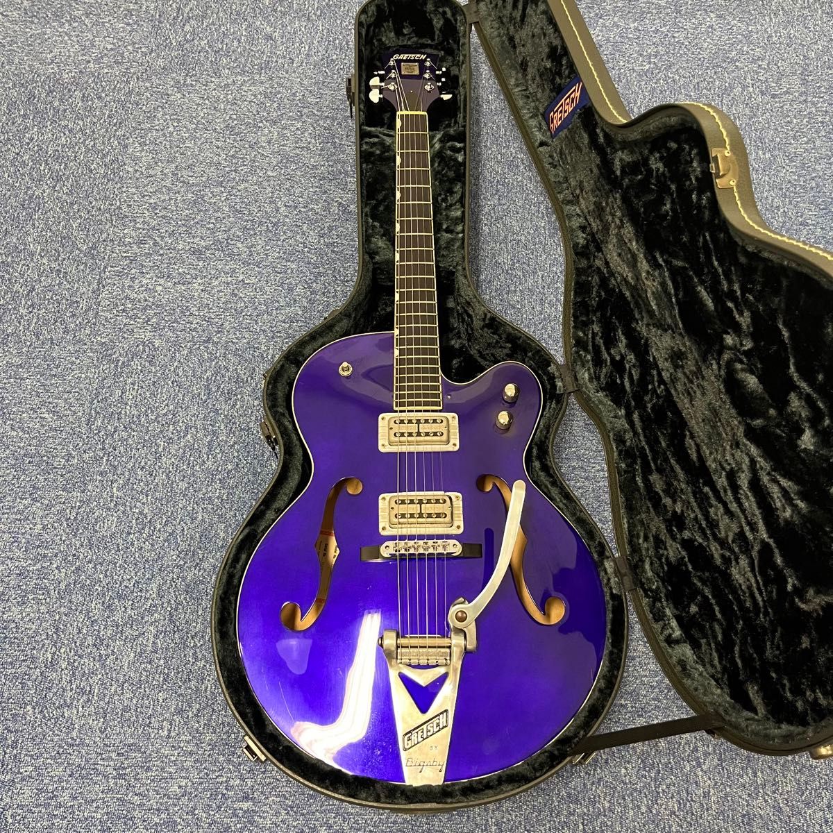 GRETSCH 6120SH HOTROD Brian Setzer モデル パープル 改造多数 GRETSCH 6120SH HOTROD Brian Setzer モデル パープル 改造多数