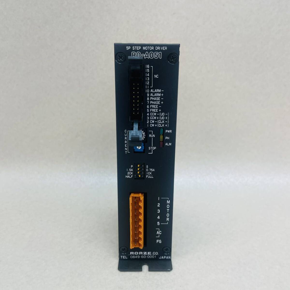 中古 RORZE 5P Step Motor Driver RD-A051 5Pステップモーター 中古 RORZE 5P Step Motor Driver RD-A051 5Pステップモーター