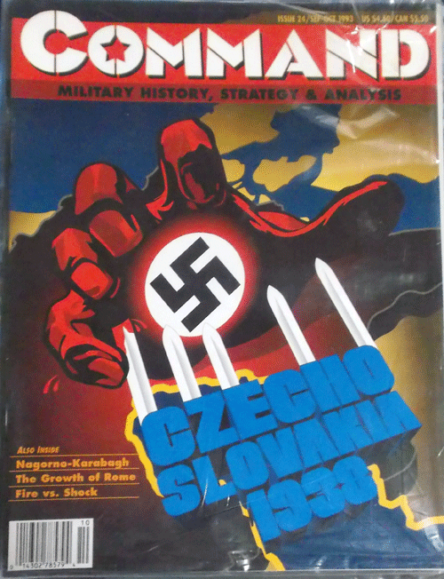XTR/COMMAND MAGAZINE NO.24/CZECHO SLOVAKIA 1938/駒未切断/日本語訳なし
