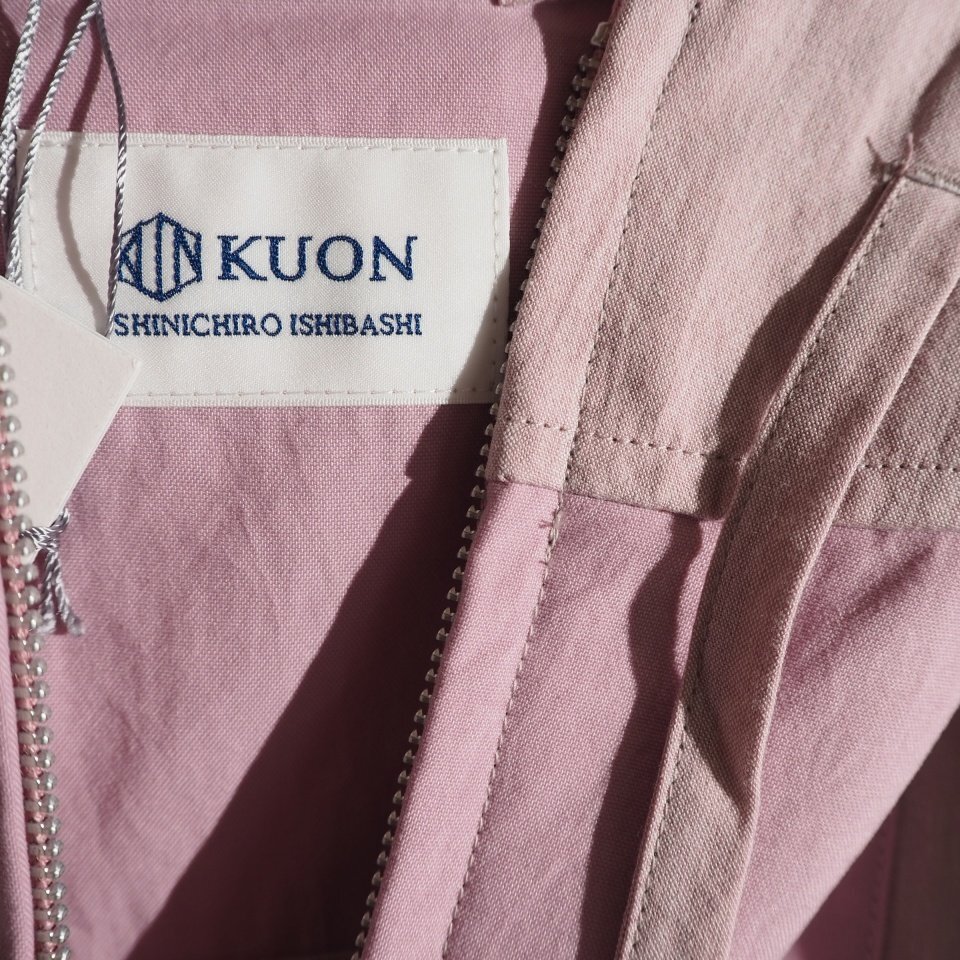 P0385P VKUONk on V 22SS хлопок японская бумага Dungaree meki олень n Parker ( Baja рубашка ) пепел розовый XL / жакет 112JK040405 весна лето rb mks