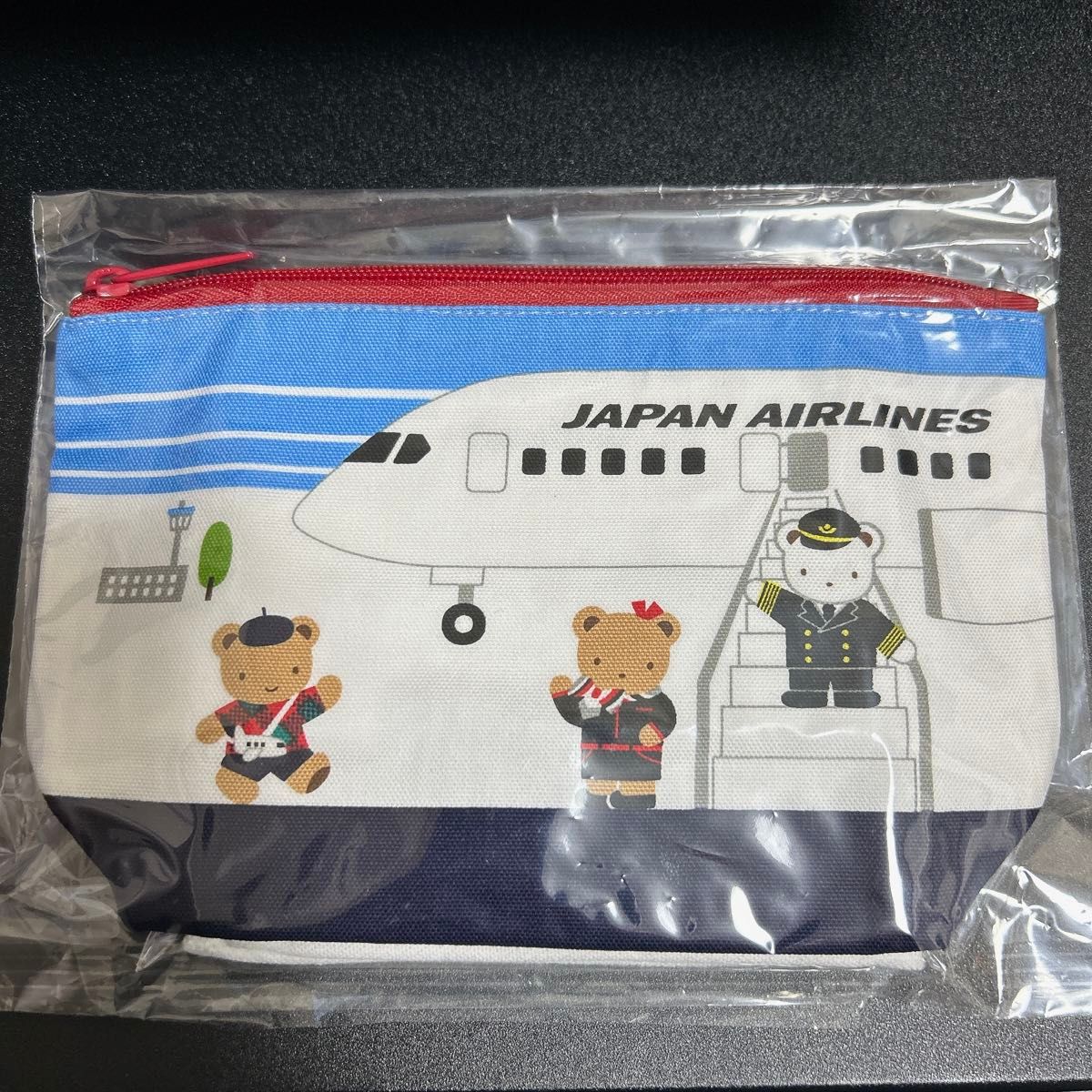 JAL国際線就航70周年ファミリアJALオリジナル ポーチセット JAL国際線就航70周年ファミリアJALオリジナル ポーチセット