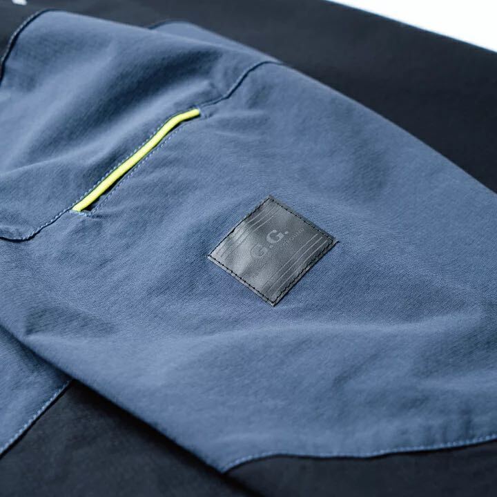 新品 ブラック Mサイズ 2024 SS 新商品 G.GROUND ブルゾン 0328-00 0328-10 ナイロン 冷感 ストレッチ 軽量 吸汗速乾 消臭 反射_画像4