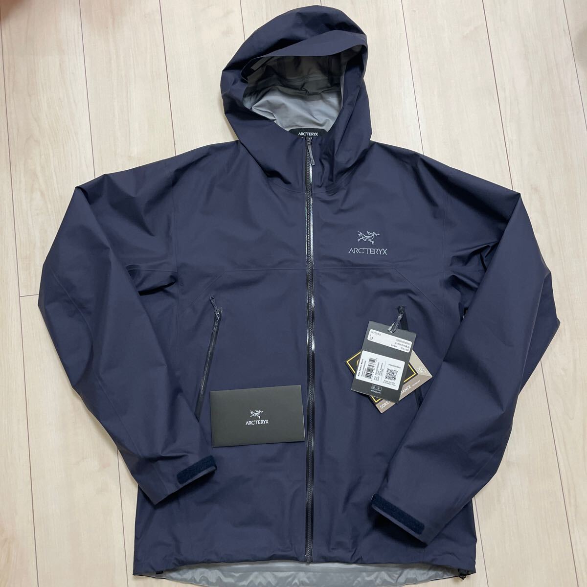 新品未使用 ARC'TERYX Beta Jacket Men's BLACK Sapphire L 新品未使用 ARC'TERYX Beta Jacket Men's BLACK Sapphire L