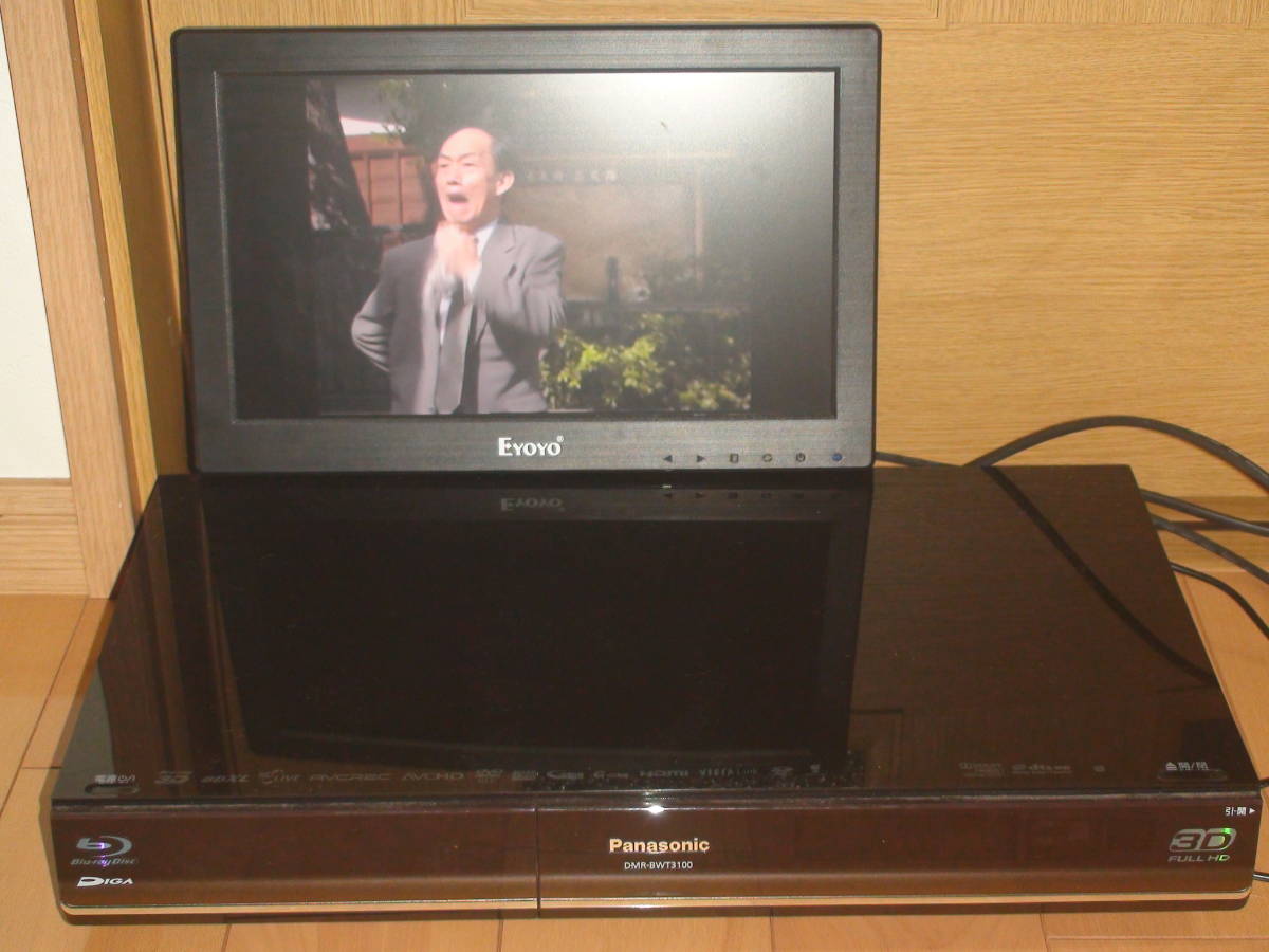Panasonic HDD搭載BDレコーダー「DMR-BWT3100」 中古品(箱有り) Panasonic HDD搭載BDレコーダー「DMR-BWT3100」 中古品(箱有り)