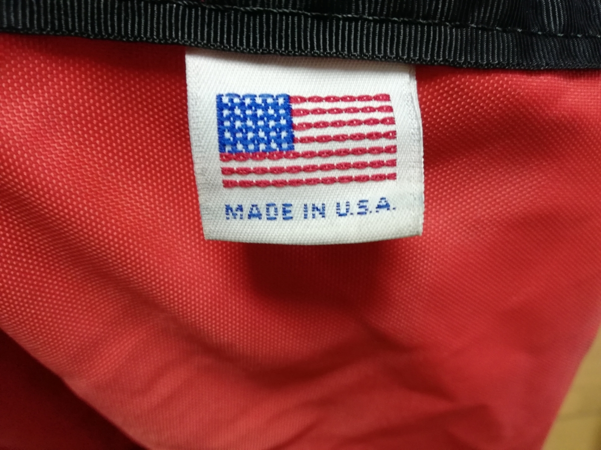 USA made MADDEN messenger bag meten red series 