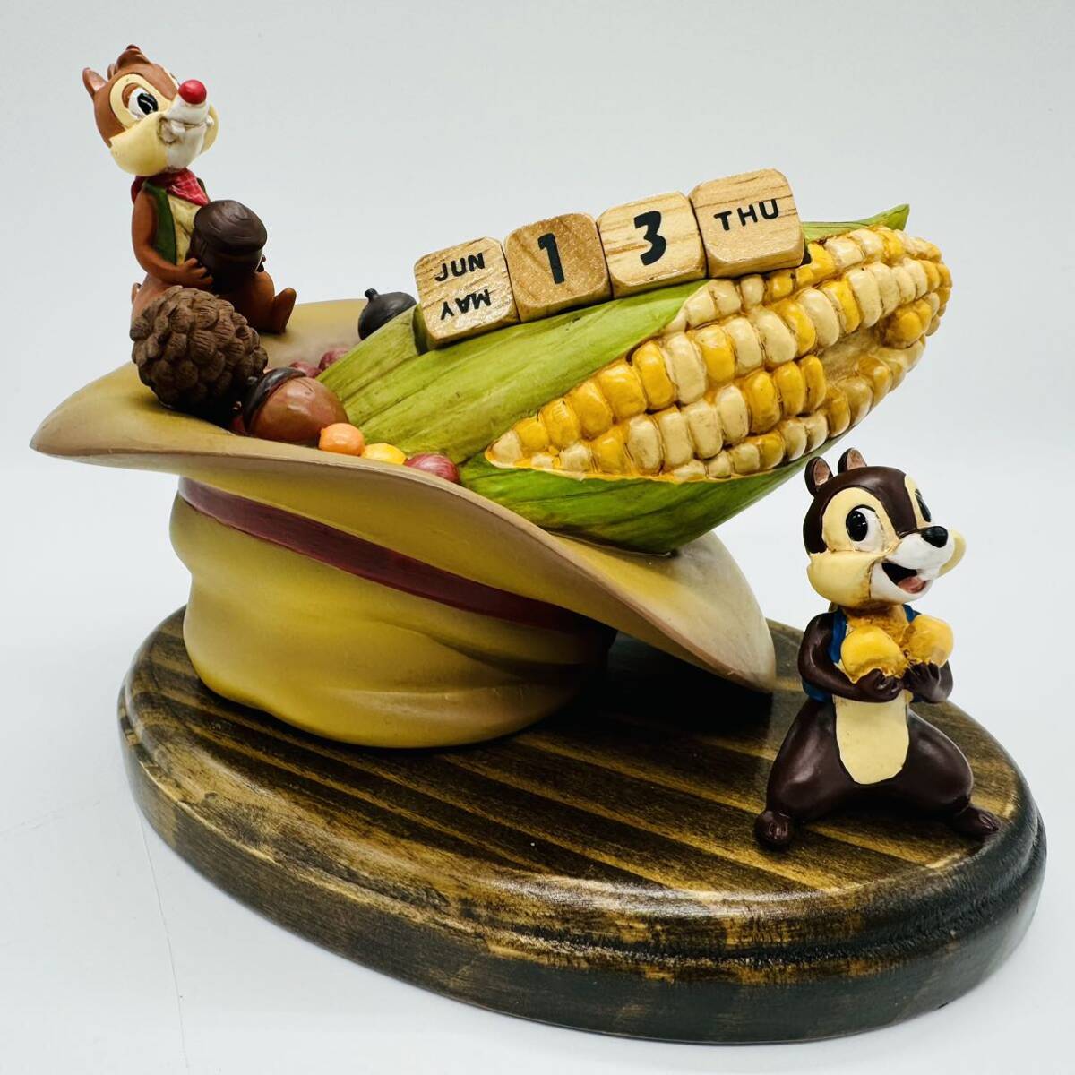 希少】チップとデール 万年カレンダー とうもろこし(Disney