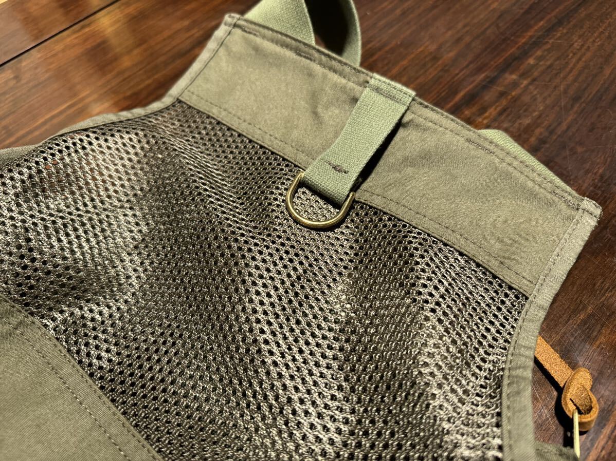 未使用 希少 米国製 FILSON MESH FLY FISHING STRAP VEST 未使用 希少 米国製 FILSON MESH FLY FISHING STRAP VEST