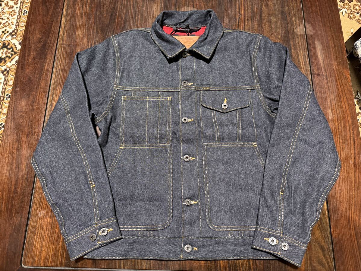 未使用 米国製 FILSON LINED DENIM SHORT CRUISER JACKET 未使用 米国製 FILSON LINED DENIM SHORT CRUISER JACKET