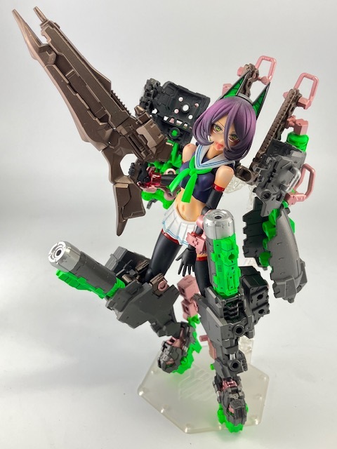 塗装】【小改造】完成品】メガミデバイス BUSTER DOLL タンク 塗装】【小改造】完成品】メガミデバイス BUSTER DOLL タンク