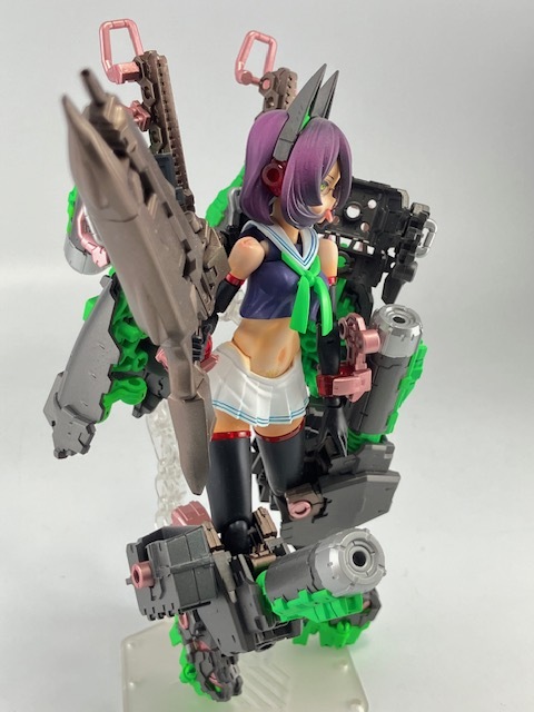塗装】【小改造】完成品】メガミデバイス BUSTER DOLL タンク 塗装】【小改造】完成品】メガミデバイス BUSTER DOLL タンク