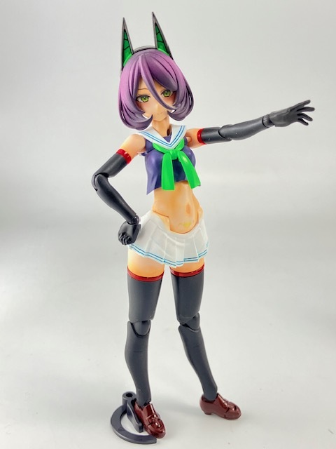 塗装】【小改造】完成品】メガミデバイス BUSTER DOLL タンク 塗装】【小改造】完成品】メガミデバイス BUSTER DOLL タンク