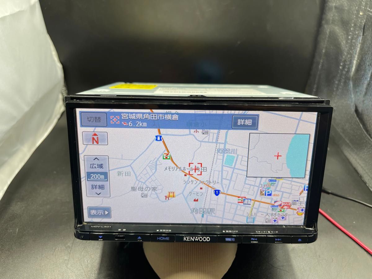 KENWOOD ケンウッド メモリーナビ MDV-L401 地図データ 2013年 KENWOOD ケンウッド メモリーナビ MDV-L401 地図データ 2013年