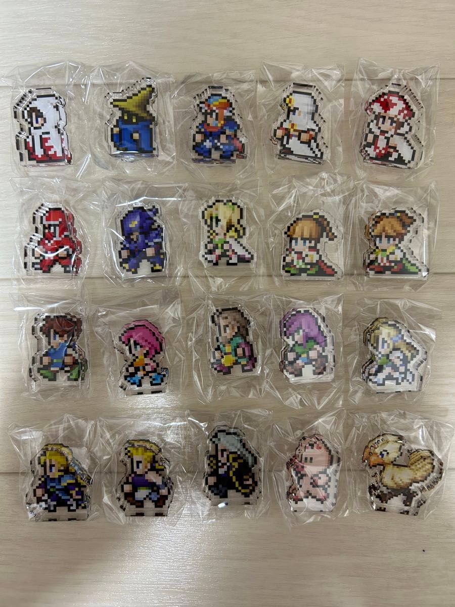 新品】ファイナルファンタジー ピクセルリマスター ミニアクリル 新品】ファイナルファンタジー ピクセルリマスター ミニアクリル