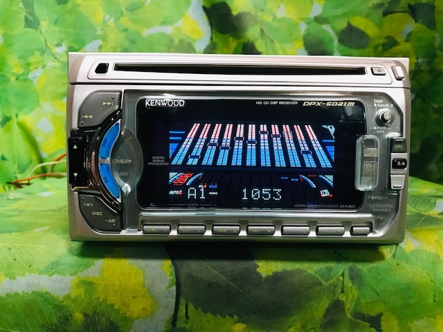 美品 ケンウッドKENWOOD DPX-5021M CD/MDLP スペアナ・DSP 美品 ケンウッドKENWOOD DPX-5021M CD/MDLP スペアナ・DSP