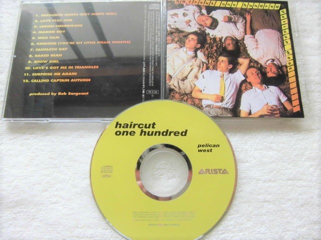 国内盤 / Haircut One Hundred / Pelican West / Nick Heyward, Haircut 100, Bobby (Yellow) Sargeant, BMG BVCA-7359 1995_画像1