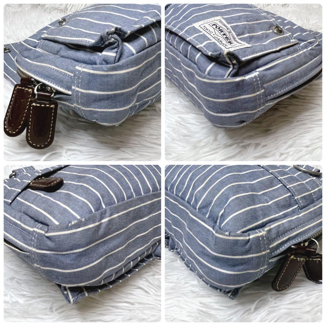 PORTER ポーター70周年 70th Anniversary ストライプ ショルダー PORTER ポーター70周年 70th Anniversary ストライプ ショルダー