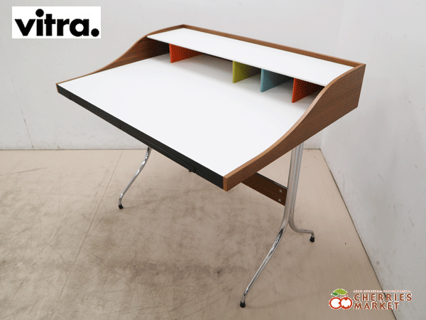 ◆展示品◆美品◆ Vitra ヴィトラ Nelson Swag Leg Desk ネルソン スワッグレッグ デスク/机 ジョージ・ネルソン 57万