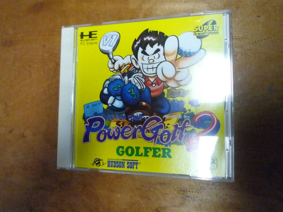 ヤフオク! - PCエンジン パワーゴルフ2 super CD-ROM2（
