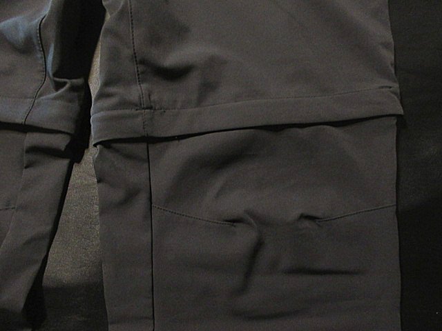 本物正規(guī)◆ノースフェイス◆2WAY/軽量/コンバーチブルパンツ/マウンテンショーツ PARAMOUNT■33×30■ASPHALT GREY■新品■FLASHDRY