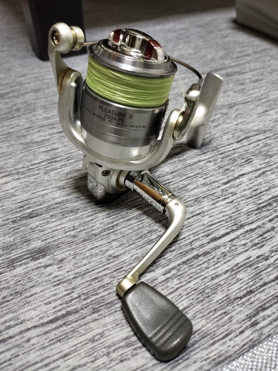 ダイワ(Daiwa) スピニングリール プレジャーII 2004PEライン0 8 ダイワ(Daiwa) スピニングリール プレジャーII 2004PEライン0 8