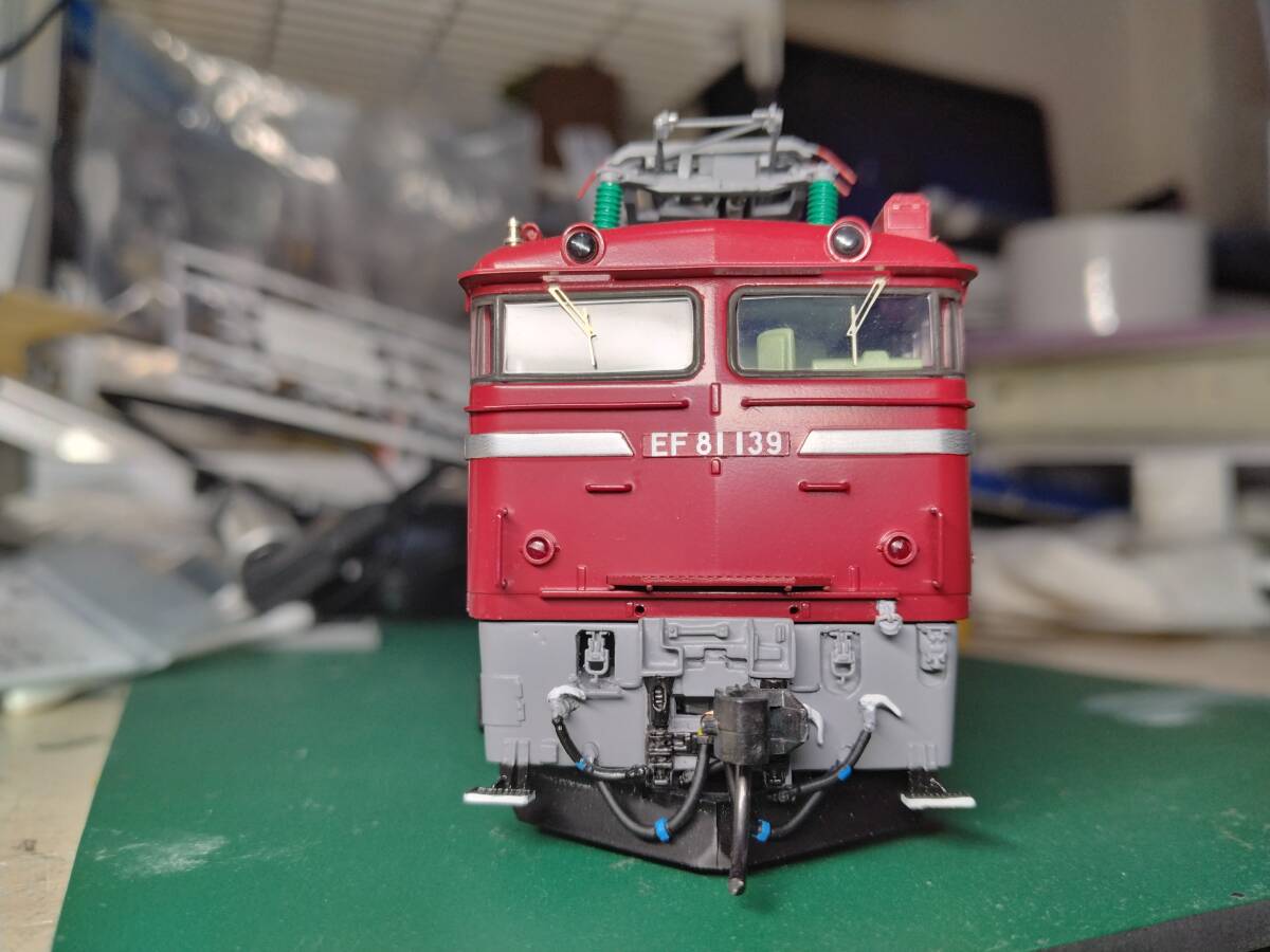トミックス EF81-139 双頭連結器仕様 プレステージモデル改造 トミックス EF81-139 双頭連結器仕様 プレステージモデル改造