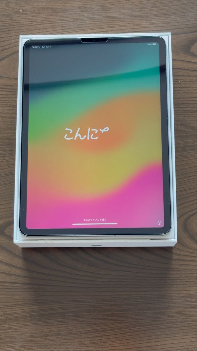 【美品】iPad Pro11インチ 第4世代 スペースグレイ ２５６GB Wi-Fi+CellularモデルSIMフリー 