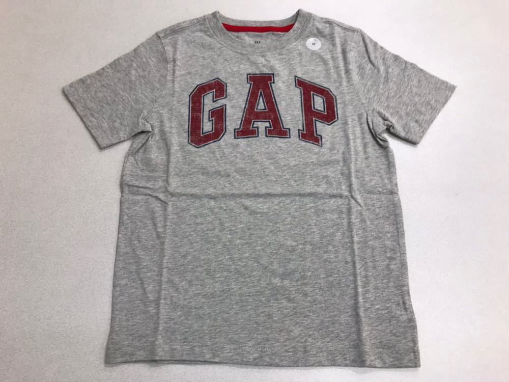 ■ＧＡＰ■新品■150サイズ■ギャップ■人気のロゴＴシャツ■グレー■ＧＡＰロゴ■USA■02_画像1