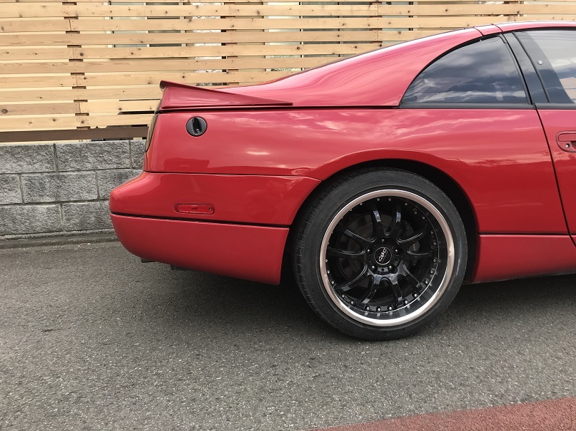 フェアレディＺ　Z32　リア　トランク　スポイラー　ウイング 　未塗装　NISSAN 旧車_画像6