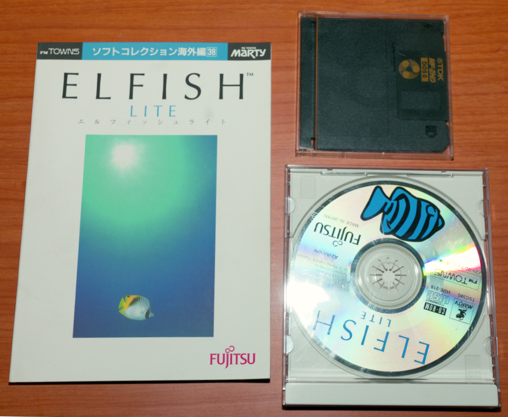 FM-TOWNS ELFISH LITE ソフトコレクション海外編38 MARTY FMT FM-TOWNS ELFISH LITE ソフトコレクション海外編38 MARTY FMT