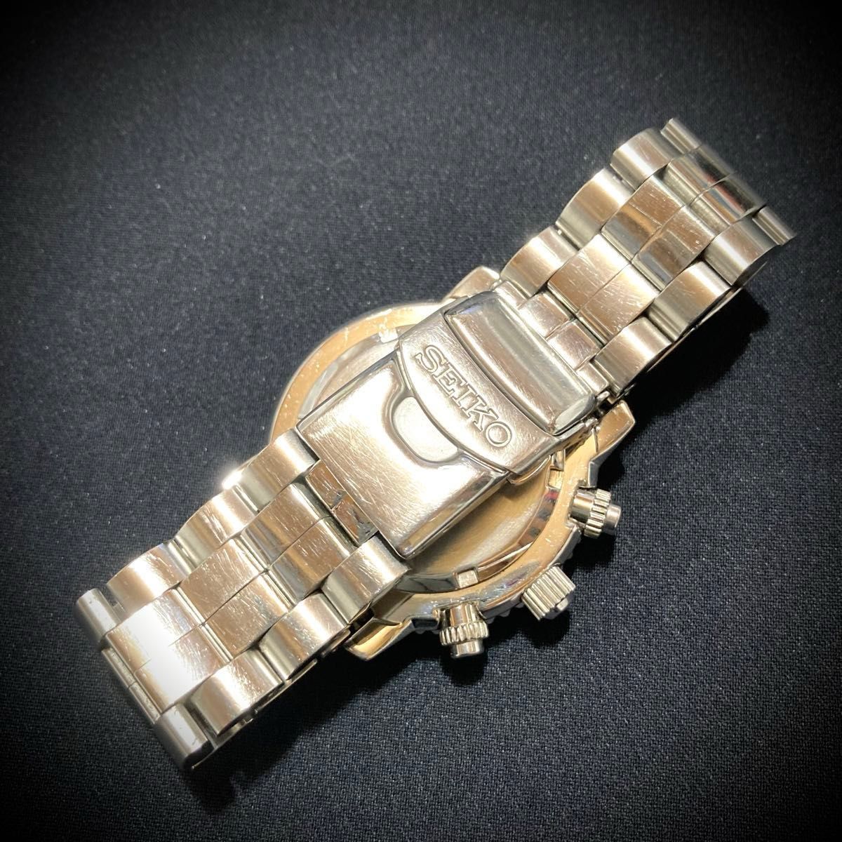 稼働品 】 SEIKO セイコー クロノグラフ 並行輸入品 7T62-0EB0